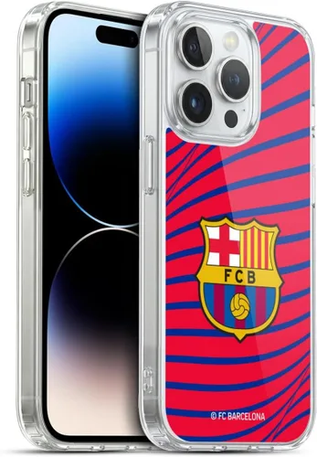 Vista 17 de Head Case Designs Funda de gel suave con licencia oficial del FC Barcelona Barca Crest Graphics [protección de grado militar] compatible con Apple