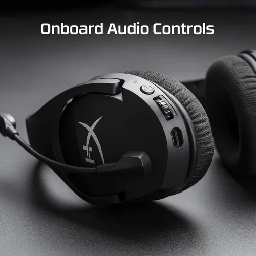 Vista 6 de HyperX Cloud Stinger Core - Auriculares inalámbricos para juegos para PC sonido envolvente 71 micrófono con cancelación de ruido ligeros