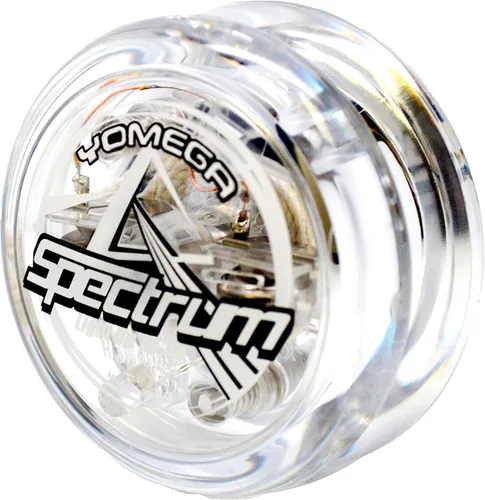 Vista 9 de Yomega Spectrum – Yoyo Fireball con eje transaxial iluminado con luces LED para nivel intermedio, avanzado y profesional, juego de cuerda con trucos