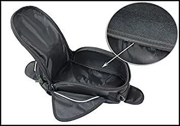 Vista 3 de Accesorios de motocicleta Bolsa de tanque Imán Pack MotoGear con ventana transparente para GPS o teléfono celular Bolsa impermeable para Yamaha