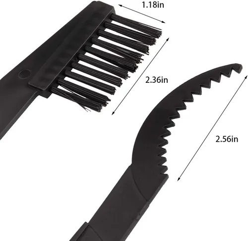 Vista 5 de Motorcycle & Bike Chain cleaner tool Set – Kit de cepillo de limpieza de mantenimiento de engranajes de cadena de bicicleta para todo