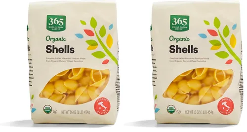 Vista 9 de 365 by Whole Foods Market, Conchas orgánicas, 16 onzas