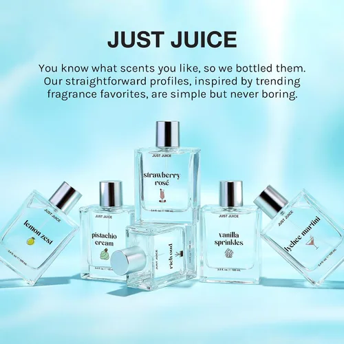 Vista 45 de Just Juice - Las noches de hoguera de The Summer I Turned Pretty - Perfume de especias cálidas y vainilla tostada para mujeres y hombres - 0.3 oz