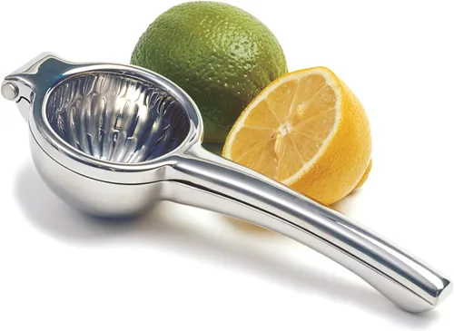 Norpro Exprimidor de prensa de cítricos de acero inoxidable 523, tamaño único, plateado