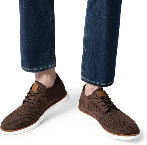 Vista 6 de Bruno Marc Zapatillas de malla para hombre Oxfords ligeras