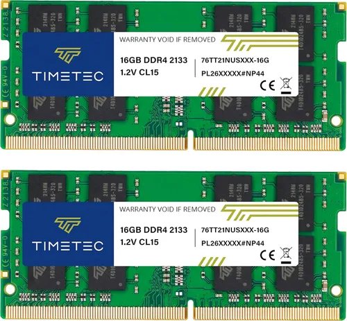 Vista 11 de Timetec 8GB DDR4 2133MHz (PC4-2133P) PC4-17000 SODIMM Laptop RAM - Módulo de memoria sin búfer de 260 pines 1.2V CL15 sin ECC para laptop, portátil