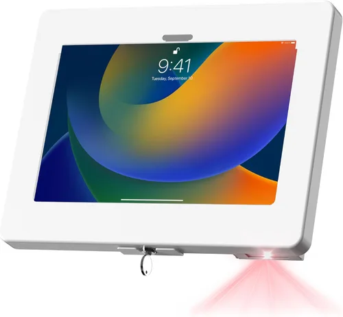 Vista 13 de Soporte de pared para iPad con bloqueo – Soporte de pared antirrobo CTA para iPad de 10.9 pulgadas – iPad 7ª/8/9 Gen – iPad Air 4 – Galaxy Tab