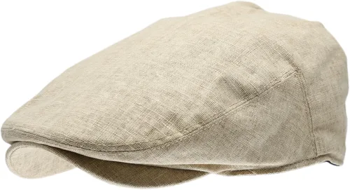 Vista 12 de Sombreros planos de lino para hombre Ivy Gatsby Summer Newsboy