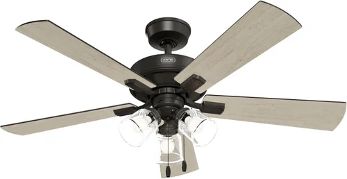 Vista 10 de Hunter Fan Company 52535 Crestfield - Ventilador de techo, 052, blanco fresco