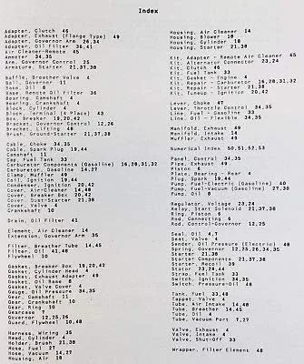 Vista 2 de Case 446 Garden Tractor Onan B43M Ga016 Catálogo industrial de piezas del motor