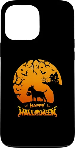 Vista 23 de iPhone 16 Bull Terrier Happy Halloween Costume Pumpkin Dog Boo Dogs Case