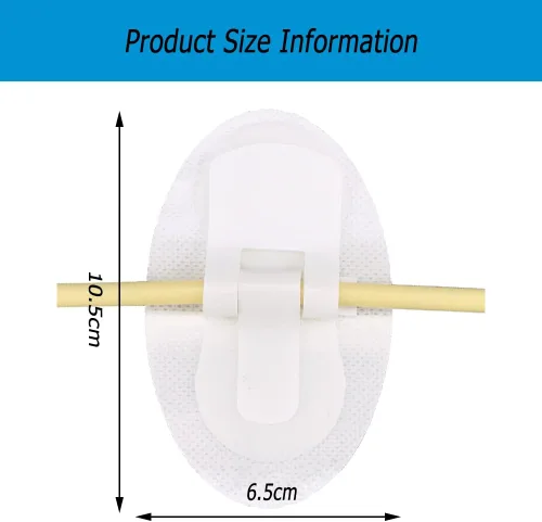 Vista 4 de Dispositivo de estabilización de catéter, catéter para piernas urinarias, soporte para piernas (paquete de 10)
