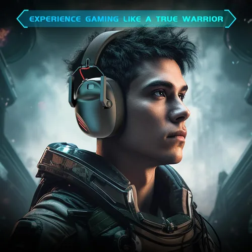 Vista 8 de KAPEYDESI Auriculares inalámbricos para juegos para PC, PS5, PS4, Mac, Nintendo Switch, auriculares para juegos con micrófono, auriculares Bluetooth