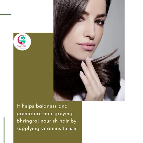 Vista 6 de Paquete múltiple Polvo Bhringraj + Hibisco en polvo por paquete