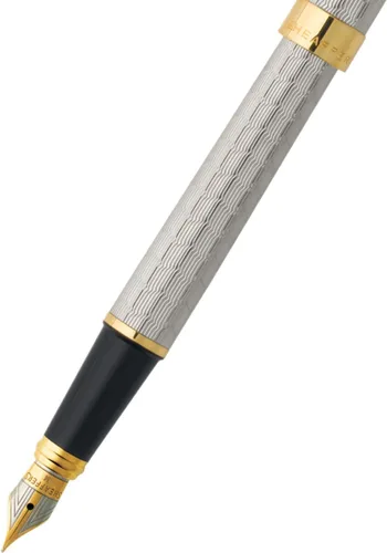 Vista 3 de Sheaffer Prelude Signature 9170-0 - Pluma estilográfica con placa de plata grabada con patrón de piel de serpiente y placa de oro de 22 quilates