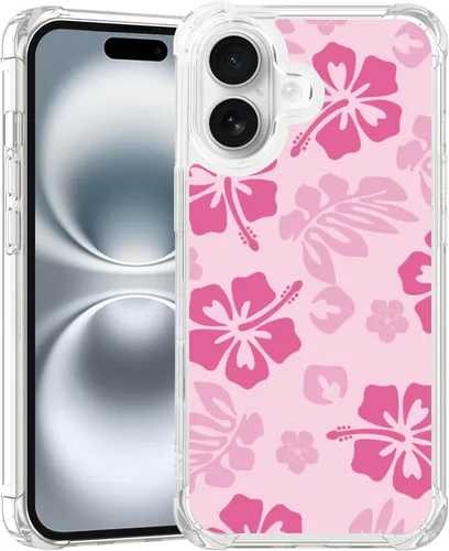 Vista 112 de FANXI Hibiscus - Funda de teléfono compatible con iPhone 13 de 6.1 pulgadas, a prueba de golpes, funda protectora de poliuretano termoplástico