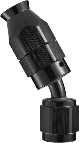 Vista 37 de EVIL ENERGY 3AN PTFE montaje extremo de manguera 30 grados negro para manguera de PTFE solamente