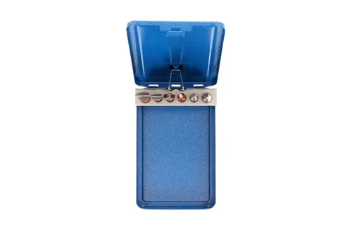 Vista 5 de GEDORE -8725710 Juego de cincel y punzón 106 D 6 piezas en caja metálica