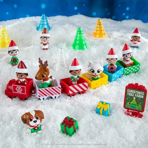 Vista 6 de The Elf on the Shelf- Tren de Adviento del Polo Norte (no incluye al elfo explorador)