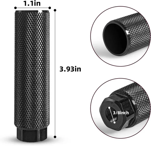 Vista 3 de Clavijas BMX, 2 unidades de aleación de aluminio para pedales de BMX, accesorios BMX