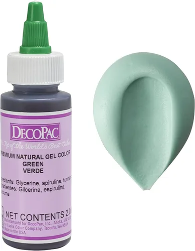 Vista 11 de DecoPac Gel de color azul totalmente natural de 2 onzas, colorante natural para alimentos, para hornear, glasear, decorar, cocinar
