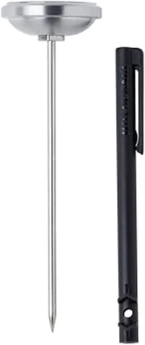 Vista 13 de KitchenAid KQ901 Termómetro de comida de lectura instantánea para cocina o parrilla, rango de temperatura: 20F a 220F, dial de 1 pulgada, negro