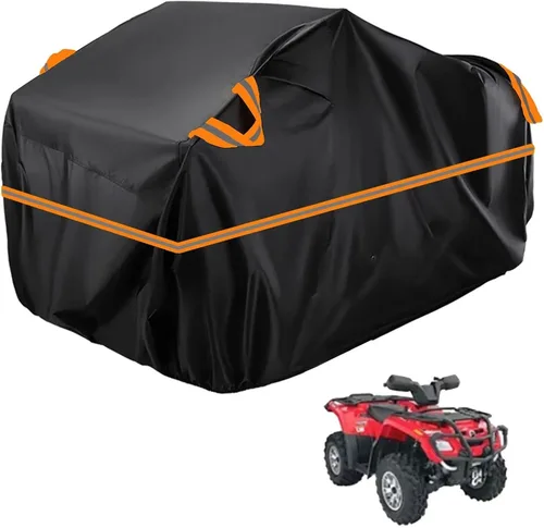 Vista 127 de Cubierta para ATV impermeable compatible con Arctic Cat H1 EFI TRV Cruiser 4x4 2011, cubierta de 210D para vehículos de 4 ruedas, cubierta para quad
