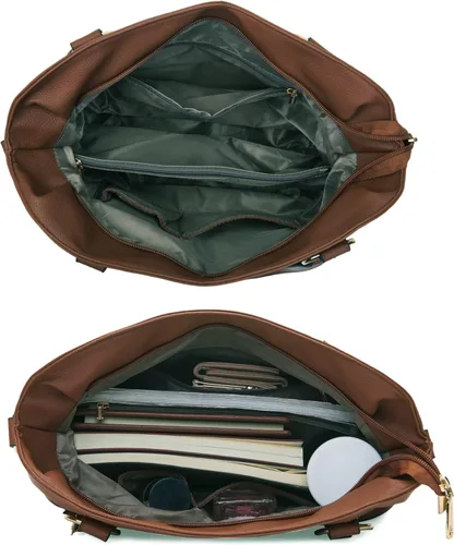 Vista 4 de Juego de carteras y carteras para mujer, bolso grande con cartera, 3