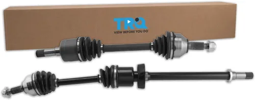 Vista 176 de TRQ Juego de conjunto de eje de transmisión CV delantero para conductor y pasajero, 2 piezas, compatible con Ford Explorer 4WD 95-01, Explorer AWD