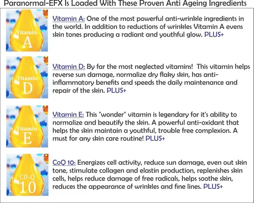 AminoGenesis ParanormalEFX Advanced Anti-Aging Rejuvenating Super Serum 2 oz (daño solar, colágeno, refuerzo de elastina con vitaminas A, E, D,