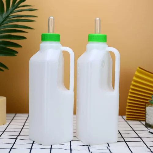 Vista 6 de Botella de leche de cordero Botella de leche de ternero de cabra Botella de alimentación de leche para bebés Tornillo de alimentación de leche