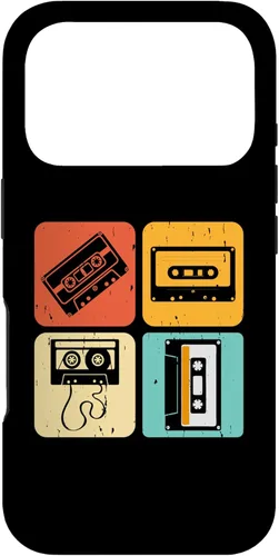 Vista 30 de Cassette Tape Music 70s 80s 90s Retro Playlist Case for iPhone 17