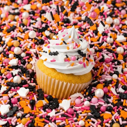 Vista 23 de Manvscakes, chispas rosas, para San Valentín, chispas para pastel, sin gluten, galletas, chocolate, fondant, cobertura de princesa, helado, Rosa Azul