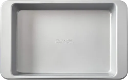 Vista 7 de KitchenAid Molde antiadherente de acero aluminizado de ingeniería suiza, apto para lavavajillas, agave, 9 x 13 pulgadas