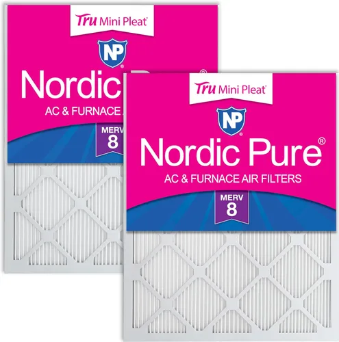 Vista 58 de Filtro de horno de aire acondicionado, caja de 6, de Nordic Pure Merv 12., 18x30x1M12-6