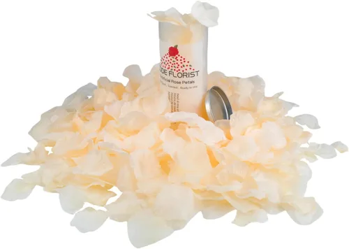 Vista 13 de CODE FLORIST 1100 pétalos de rosa de seda para el día de San Valentín, pétalos de rosa falsos para noches románticas, bodas, propuestas