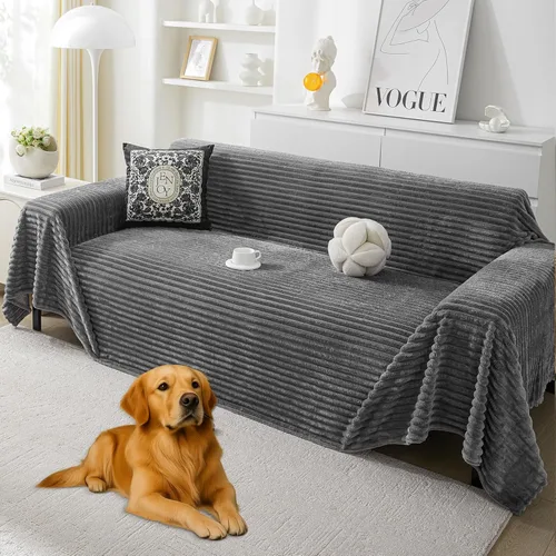Vista 17 de HAOMAIJIA Fundas de Sofá Boho para Sofá de 2 Cojines - Amigable con Mascotas, Funda Suave y Gruesa Antideslizante para Perros - Protector de Muebles
