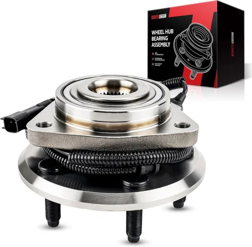 Vista 34 de Conjunto de cojinetes de buje de rueda delantera Torchbeam 513347 para Mazda CX-5 2013-2022, 2014-2021 Mazda 6 Rodamiento de rueda de 5 lengüetas