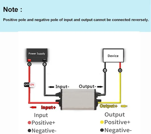Vista 5 de Convertidor de 12 V a 3.7 V DC reductor regulador de voltaje transformador DC fuente de alimentación 3A 11.1W convertidor de coche impermeable