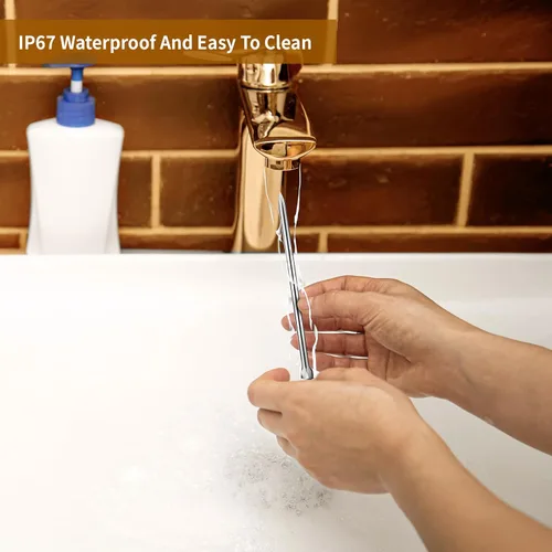 Vista 6 de Termómetro inalámbrico Bluetooth para carne con sonda ultradelgada de 3.9mm Certificación de precisión NIST Rango de 800 pies Monitor de temperatura