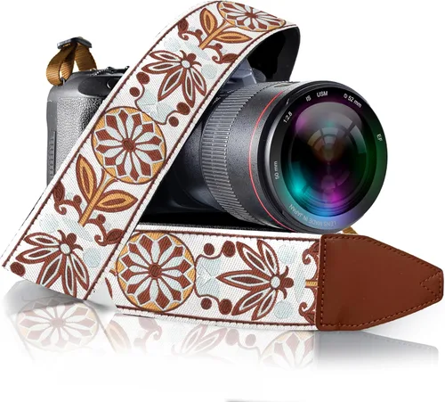 Vista 18 de Art Tribute Camera Strap for All DSLR and Mirrorless Cameras. Photographers Strap Neck, Shoulder & Crossbody Camera Strap