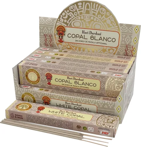 Vista 7 de Hari Darshan - Varillas de incienso hechas a mano, 12 cajas x 15 varillas, total de 180 varillas (copal)