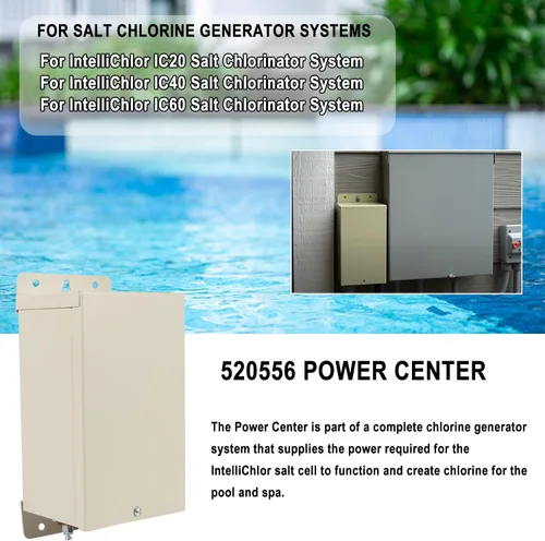 Vista 2 de 520556 Power Center Kit de piezas de repuesto para sistemas de control automático IntelliChlor Pool and Spa IC20, IC40, IC60 para sistemas