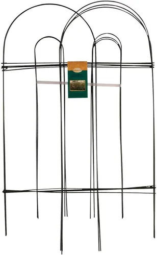 Panacea 89301 Valla de borde plegable de arco, verde