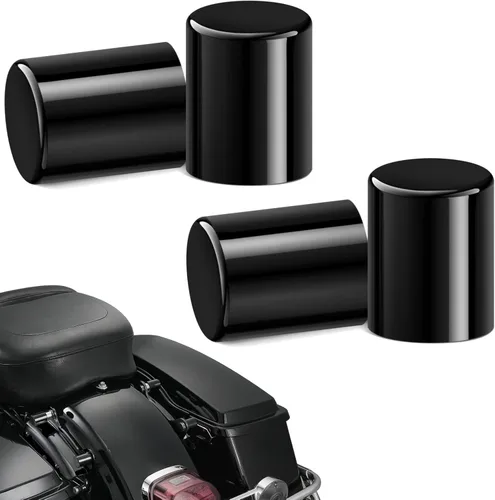 Vista 10 de Kit de cubiertas de hardware de acoplamiento negro Amazicha Compatible con Harley Davidson Touring Street Glide, Electra Glide, Road Glide, Road