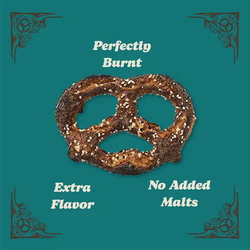 Vista 3 de Unique Snacks Pretzels extra oscuros divididos, deliciosos veganos para el hogar, con certificación OU Kosher sin OMG, sin sabor artificial, bolsas