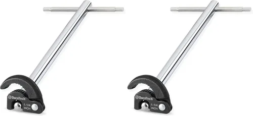 Vista 9 de DURATECH Llave telescópica para lavabo, llave de fregadero, mandíbula ajustable de capacidad de 3/8'' a 1-1/4'' con mango extensible de 10" a 17