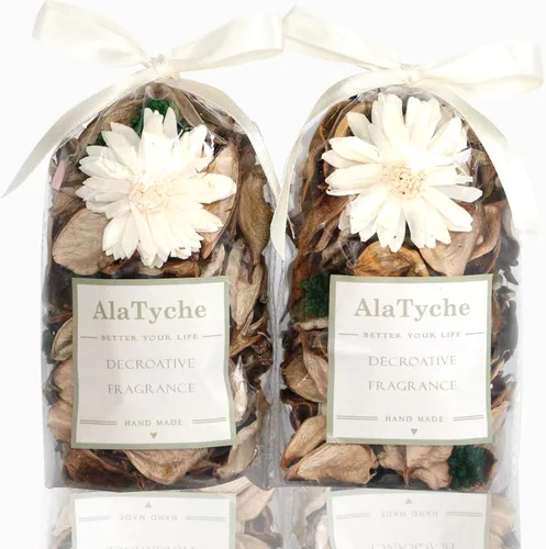 Vista 12 de Bolsas de popurrí de primavera, relleno de cuenco de popurrí perfumado con océano, flor seca, bolsita de fragancia para el hogar, decoración