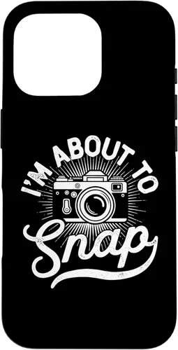 Vista 20 de I'm About to Snap Photography Photographer Funny Saying Case for iPhone 17