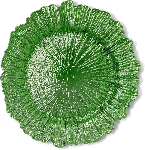 Vista 25 de allgala Paquete de 6 platos base redondos de gran calidad de 13 pulgadas - Plata cepillada - HD80322